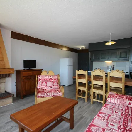 Les Saisies: Grand 2 Pieces Cabine, 6 Pers, Cheminee, Balcon Sud, Wifi - Fr-1-293-248 Hauteluce